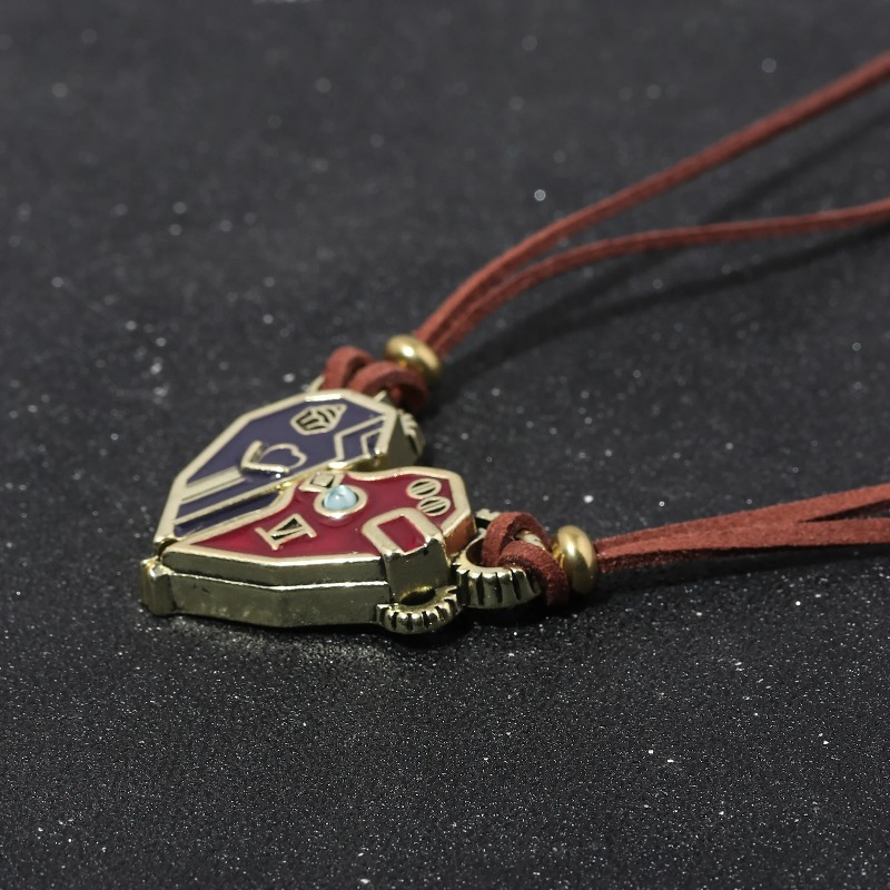 Game Arcane Caitlyn Vi Necklac - Magnetic Clasp Cosplay 评论和价格