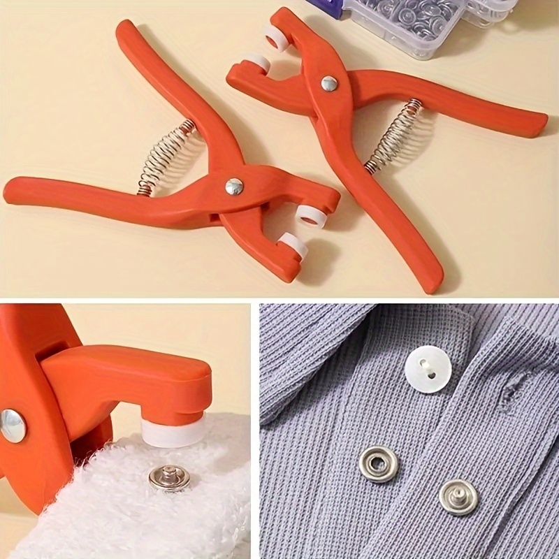 50 Set of Hand-Operated Snap F - Snap Fastener Set 评论和价格