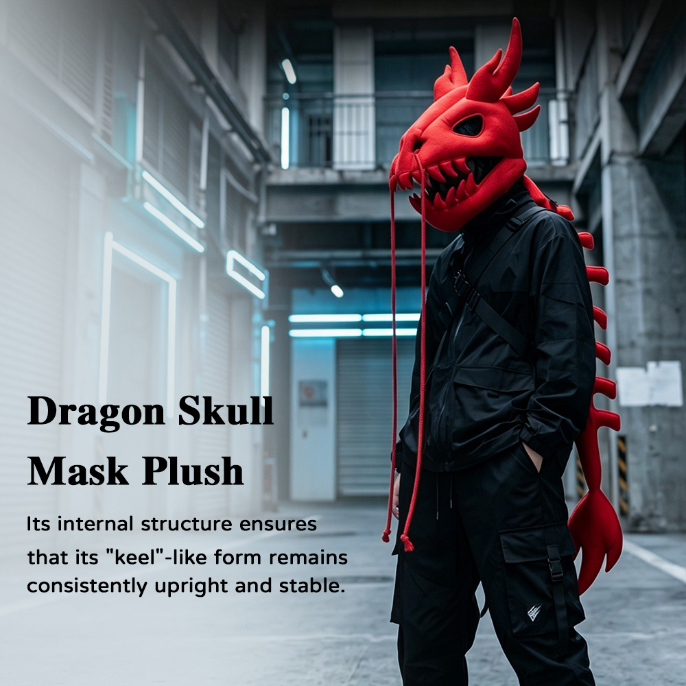 Dinosaur Skeleton Plush Headge - Cosplay Prop Designer 评论和价格