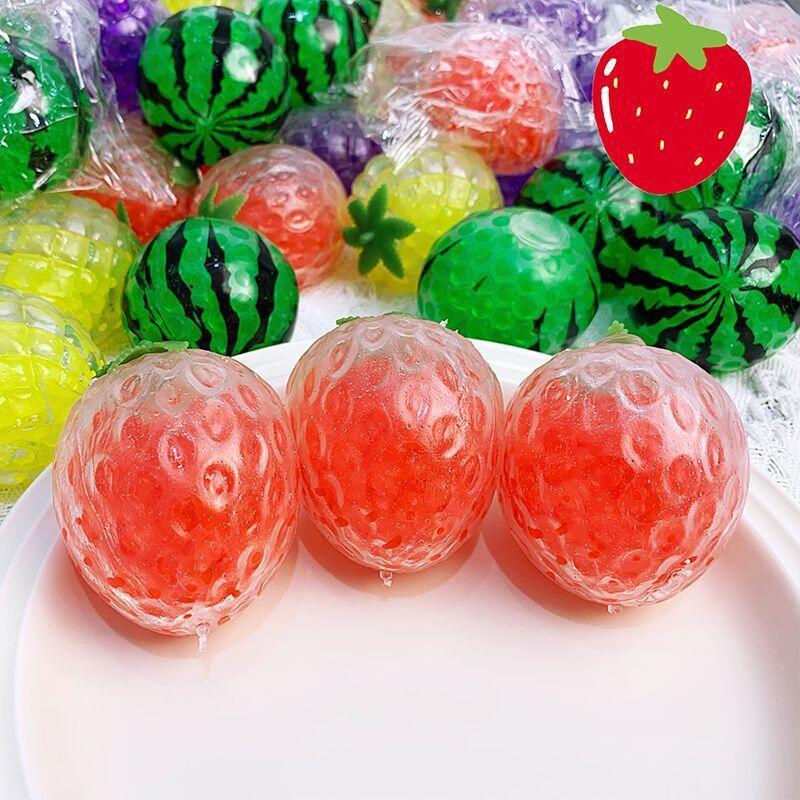 Kawaii Fruit Bead Stress Ball  - Cosplay Fireball Prop 评论和价格