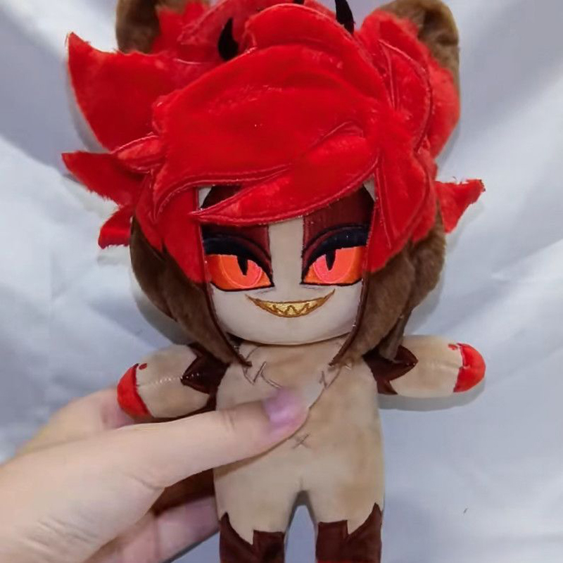 20cm Anime Hell Hazbin Alastor - Cosplay Plushie Prop 评论和价格