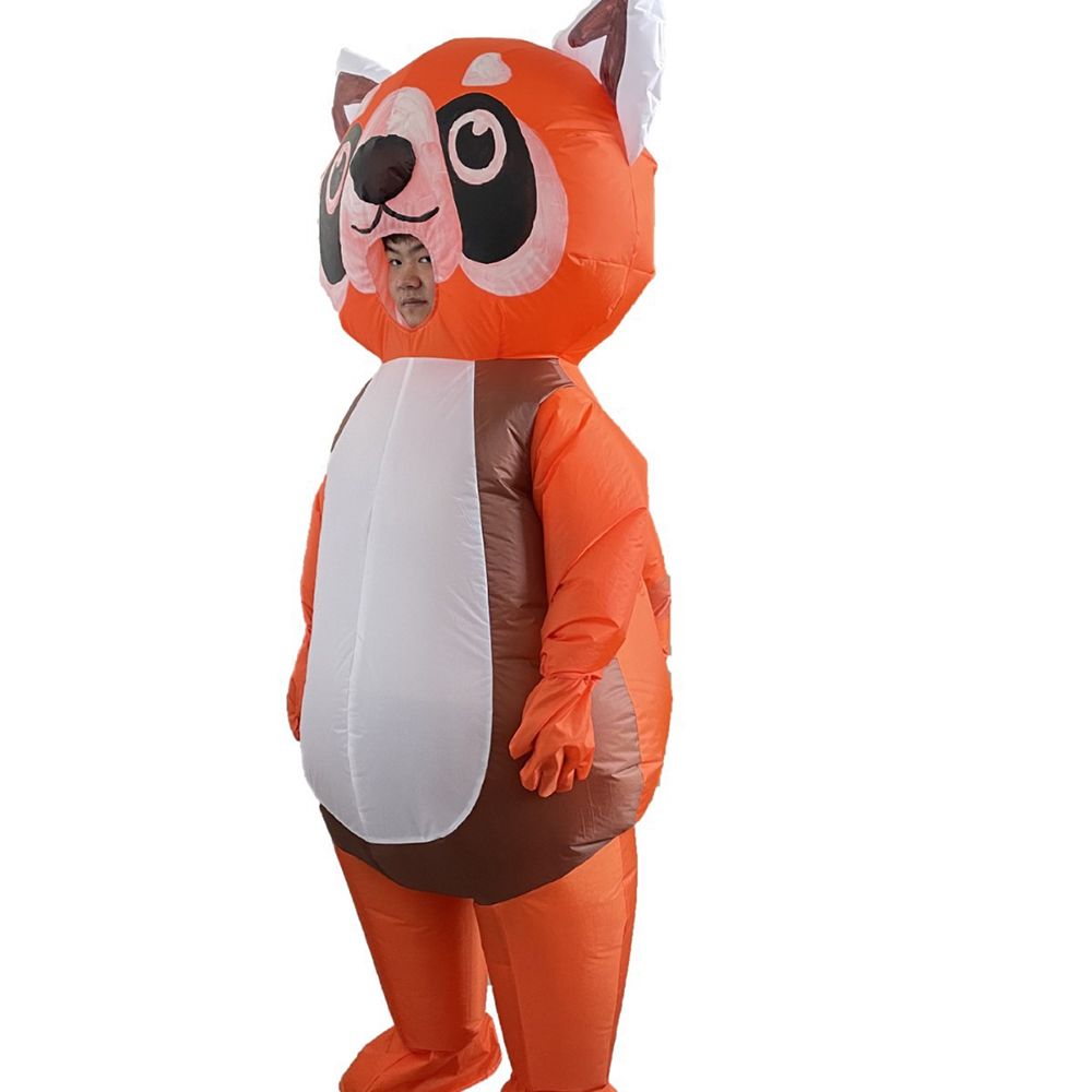 Orange Red Panda Inflatable Su - Cosplay Prop Business 评论和价格