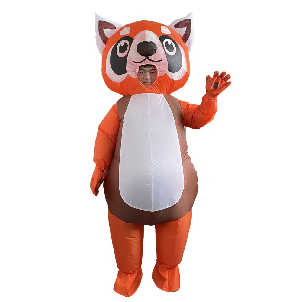 Orange Red Panda Inflatable Su - Cosplay Prop Business 评论和价格