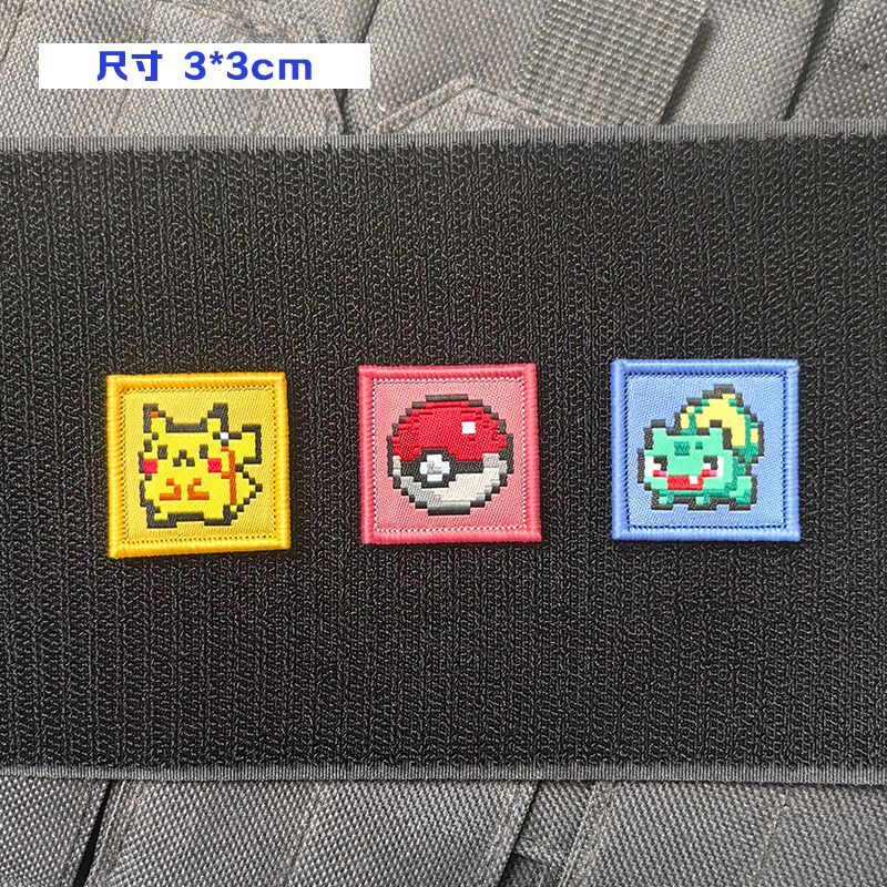 Pokemon Game Pixel Embroidery  - Pokeball Cosplay Prop 评论和价格