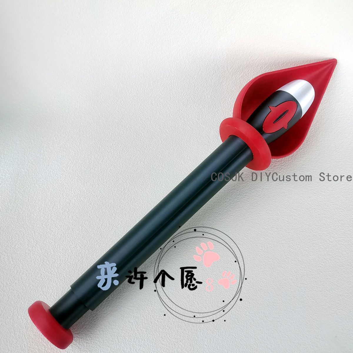 Game Alastor Cane Scepter Staf - Cosplay Prop 3D Print 评论和价格