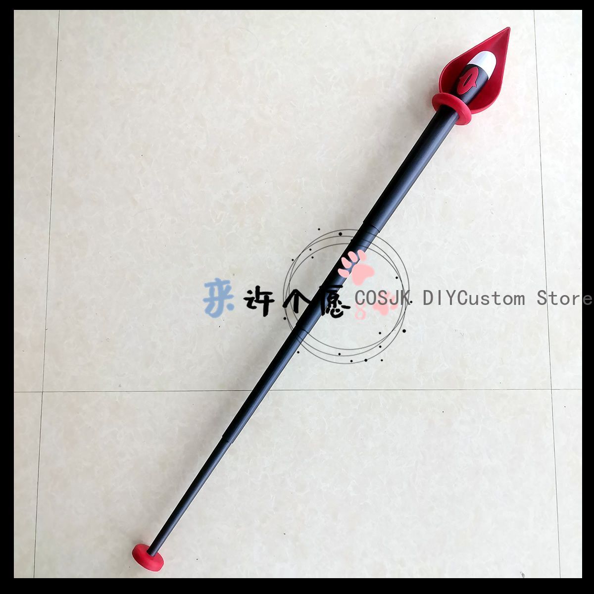 Game Alastor Cane Scepter Staf - Cosplay Prop 3D Print 评论和价格