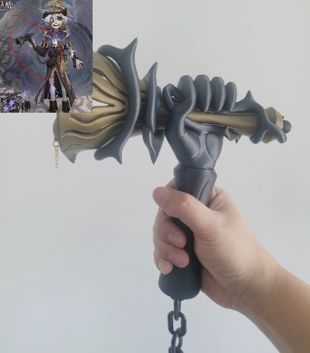 Identity V Fire Investigator C - Cosplay Prop 3D Print 评论和价格