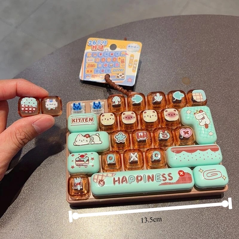 *Candy Color Keycap Keychain C - Cosplay Fire Prop 评论和价格