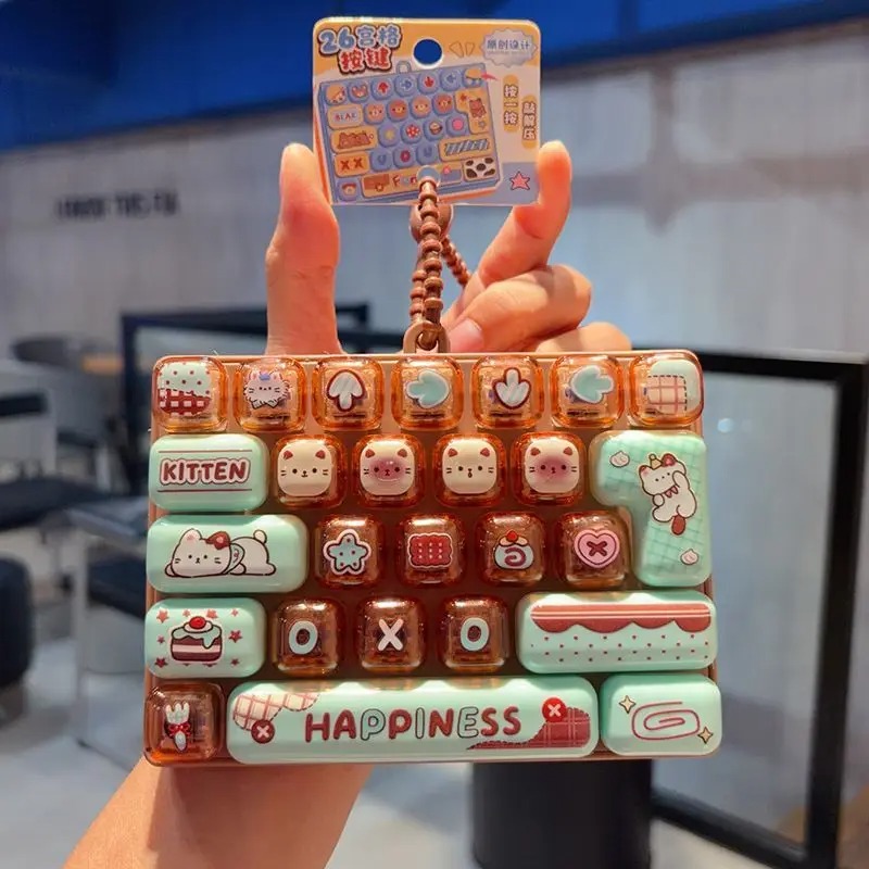 *Candy Color Keycap Keychain C - Cosplay Fire Prop 评论和价格