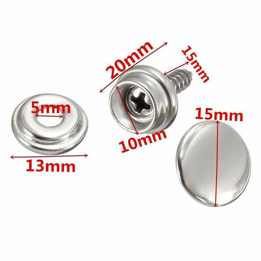 30pcs Snap Fastener Stainless  - Snap Fastener Set 评论和价格